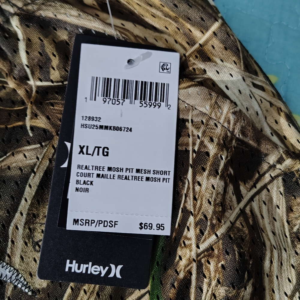 Hurley Realtree Mosh Pit Mesh Shorts - Picture 3 of 4